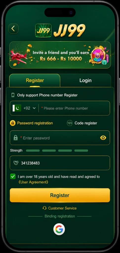 jj9 game new account regester