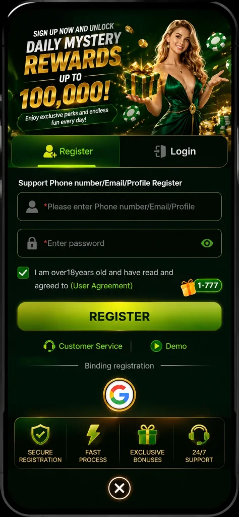 Register an Account