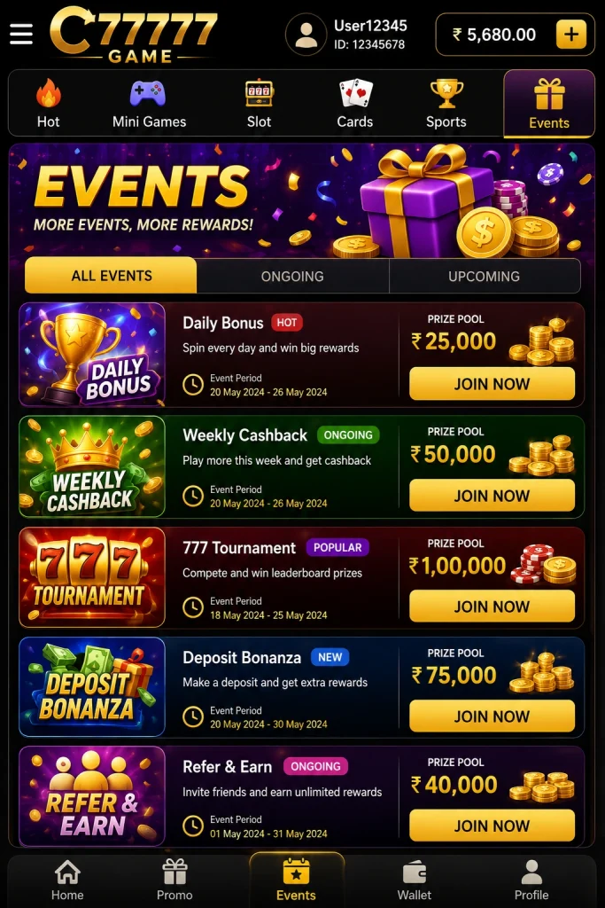 TEZPK Game Events