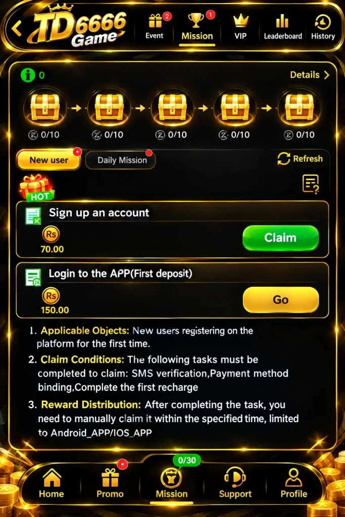 TD6666 Game Welcome Boones