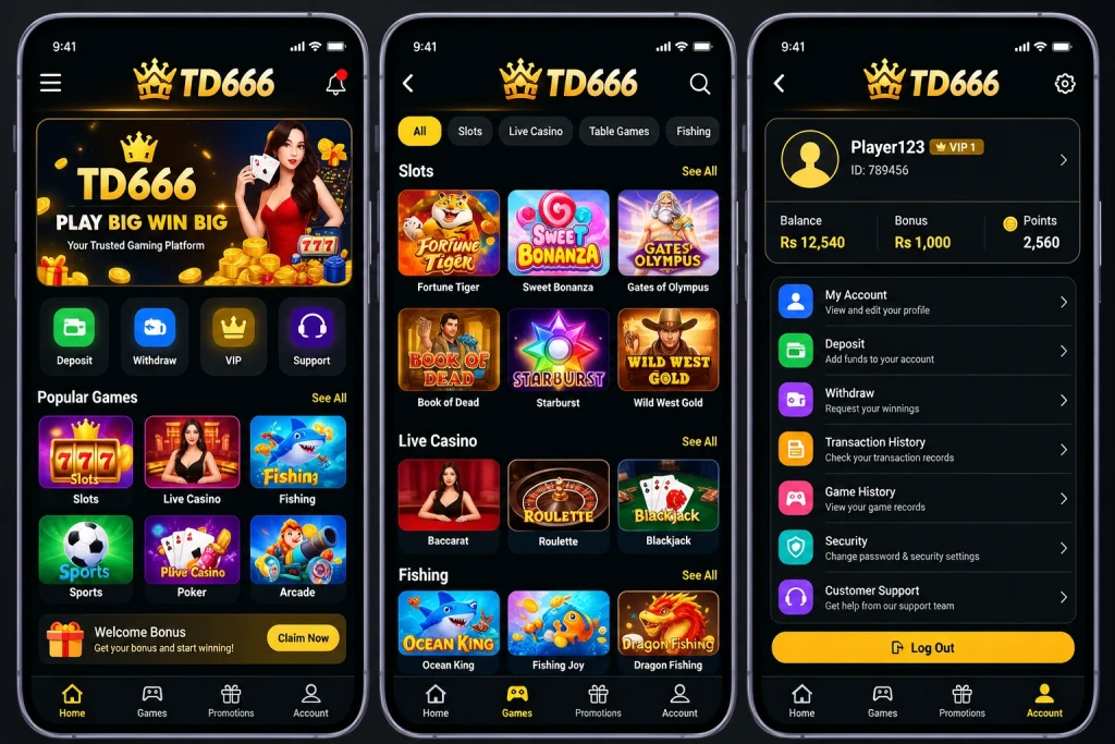 TD666 Game Interface
