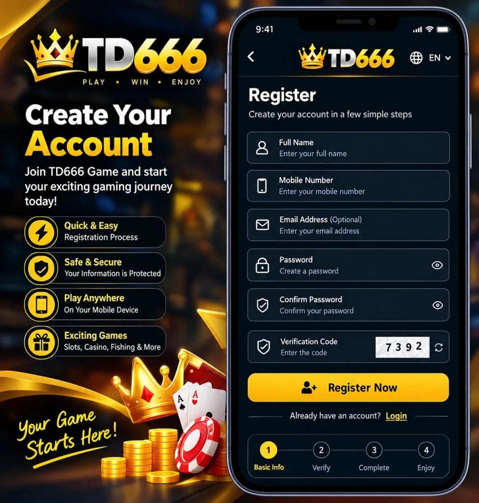 TD666 Game Registration