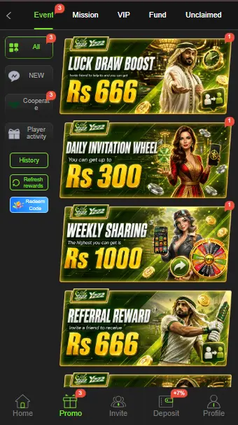 Y222 Game Events