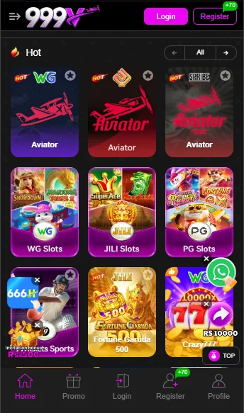 9999V Game interface
