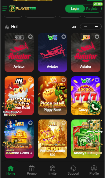 Play786 Game Interface